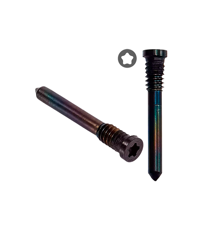 Tornillos para iPhone 16 _ 16 Plus _ 16 Pro _ 16 Pro Max Tornillos para iPhone 16 / 16 Plus / 16 Pro / 16 Pro Max (Negro) - Imagen 1