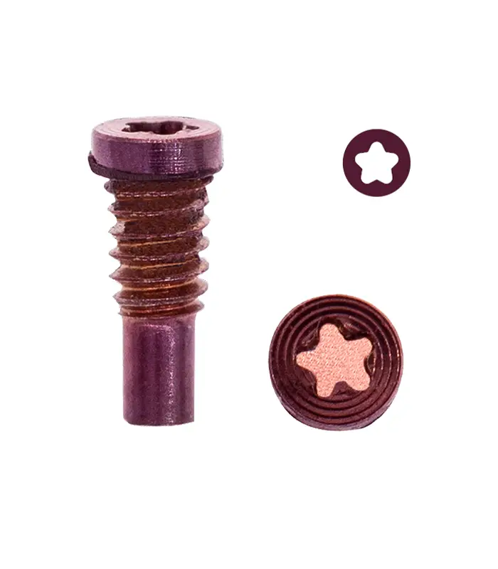 Tornillos para iPhone 8_8 Plus (Rojo_Oro Rosa) Tornillos para iPhone 8/8 Plus (Rojo/Oro Rosa) - Imagen 1