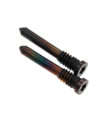 Tornillos para iPhone X A 12 Pro Max / 13 / 13 Mini / 13 Pro / 13 Pro Max / 14 Series (Negro) - Imagen 2