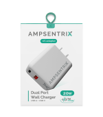 Adaptador 20W USB A / Tipo C (AmpSentrix) - Imagen 3