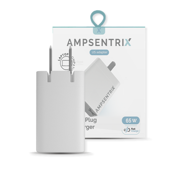 Adaptador 65W Tipo C (AmpSentrix) (110v USA)