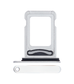 Bandeja Dual SIM para iPhone 13 Pro / 13 Pro Max (Blanco)