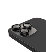 (Negro)-(Clear) iPhone 14 Pro / 14 Pro Max-Protector de Lente de Cámara - Imagen 3