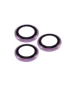 (Purpura)-(Clear) iPhone 14 Pro / 14 Pro Max-Protector de Lente de Cámara - Imagen 2