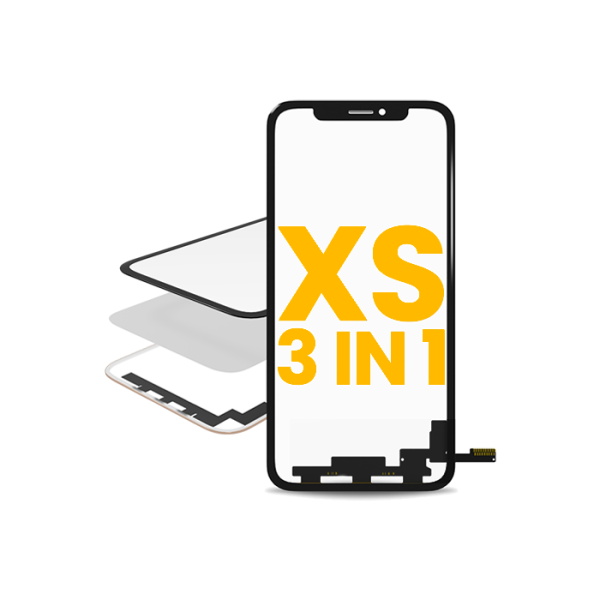 Mica Tactil Para iPhone XS (3 en 1)