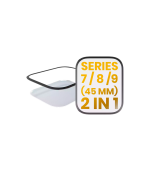 Mica para Apple Watch 2 en 1 con OCA Serie 7 / 8 / 9 (45MM)