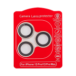 (Dorado)-(Clear) iPhone 13 Pro / 13 Pro Max-Protector de Lente de Cámara