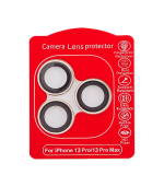 (Dorado)-(Clear) iPhone 13 Pro / 13 Pro Max-Protector de Lente de Cámara