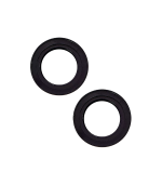 (Negro)-(Clear) 13 / 13 Mini-Protector de Lente de Cámara - Imagen 2