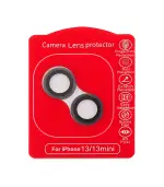 (Negro)-(Clear) 13 / 13 Mini-Protector de Lente de Cámara