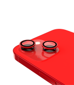 (Rojo)-(Clear) iPhone 13 / 13 Mini-Protector de Lente de Cámara - Imagen 3