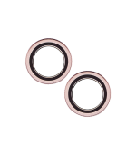 (Rosado)-(Clear) iPhone 13 / 13 Mini-Protector de Lente de Cámara - Imagen 2