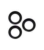 (Plateado)-(Clear) iPhone 14 Pro / 14 Pro Max-Protector de Lente de Cámara - Imagen 2