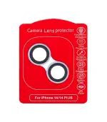 (Azul)-(Clear) iPhone 14 / 14 Plus-Protector de Lente de Cámara