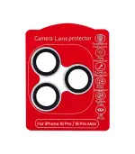 (Titanio Blanco)-(Clear) iPhone 16 Pro / 16 Pro Max-Protector de Lente de Cámara