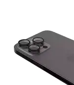 (Titanio Negro)-(Clear) iPhone 16 Pro / 16 Pro Max-Protector de Lente de Cámara - Imagen 3