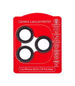 (Titanio Negro)-(Clear) iPhone 16 Pro / 16 Pro Max-Protector de Lente de Cámara