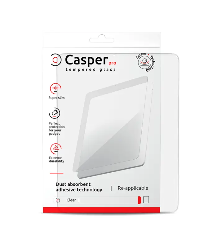 Vidrio Templado Casper Pro para iPad 7 (2019) _ IPad 8 (2020) _ IPad 9 (2021) (Clear) 0 iPad 7 (2019) / IPad 8 (2020) / IPad 9 (2021) (Clear) Vidrio Templado Casper Pro - Imagen 1