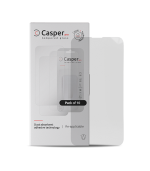 iPhone 13 / 13 Pro / 14 (Clear) (Paquete de 10) Vidrio Templado Casper Pro