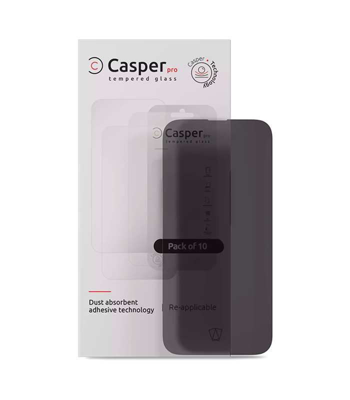 Vidrio Templado Casper Pro para iPhone 16 Pro (Privacy) 0 Vidrio Templado Casper Pro para iPhone 16 Pro (Privacy) - Imagen 1