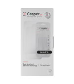 iPhone 6 Plus / 6S Plus / 7 Plus / 8 Plus (Clear) (Paquete de 10) Vidrio Templado Casper Pro - Imagen 2