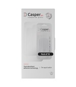 iPhone XR / 11 (Clear) (Paquete de 10) Vidrio Templado Casper Pro - Imagen 2