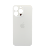 Tapa Trasera para iPhone 14 Pro Max Blanco (Silver) (Sin Pega) (Big Hole)