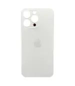 Tapa Trasera para iPhone 14 Pro Max blanco (Silver) (Con pega)