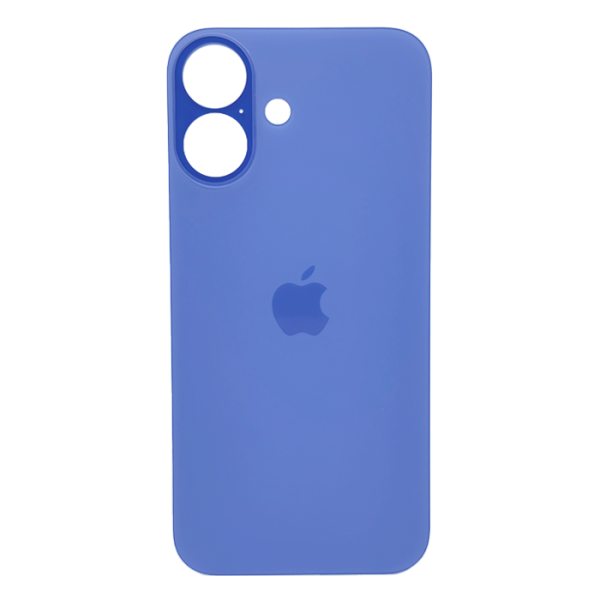 Tapa Trasera para iPhone 16 Azul (Ultramarino) (Sin Pega) (Big Hole)