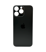 Tapa Trasera para iPhone 16 Pro Max Titanio Negro (Big Hole)