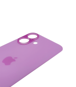 Tapa Trasera para iPhone 16 Rosado (Pink) (Sin Pega) (Big Hole) - Imagen 3