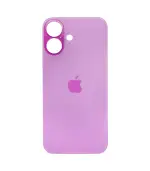 Tapa Trasera para iPhone 16 Rosado (Pink) (Sin Pega) (Big Hole)