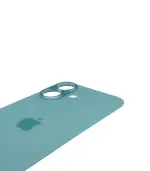 Tapa Trasera para iPhone 16 Verde (Azulado) (SIN PEGA) (Big Hole) - Imagen 3