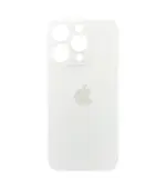 Tapa Trasera para iPhone 16 Pro Titanio Blanco (Sin Pega) (Big Hole)