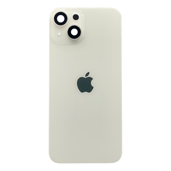Tapa Trasera para iPhone 14 Blanco (Con marco y Bisel)