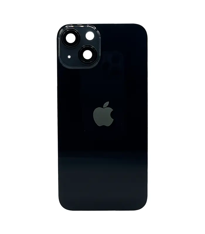 14 negro con marco Tapa Trasera para iPhone 14 Negro (Con marco y Bisel) - Imagen 1
