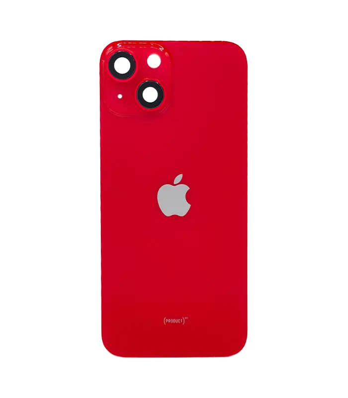 14 rojo con marco Tapa Trasera para iPhone 14 Rojo (Con marco y Bisel) - Imagen 1