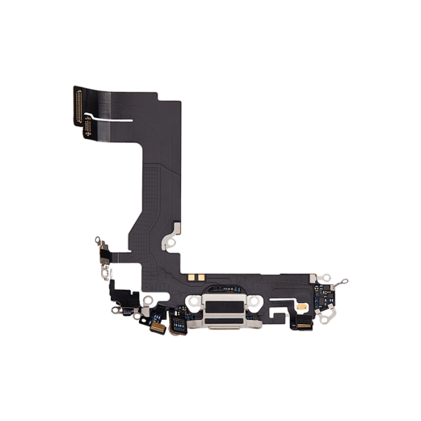 Flex de carga para iPhone 13 Mini (Blanco) (USED OEM PULL)