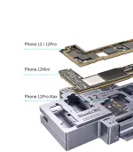 ISocket Compatible Con IPhone 12 / 12 Pro / 12 Pro Max / 12 Mini (4 En 1) (Qianli) - Imagen 2
