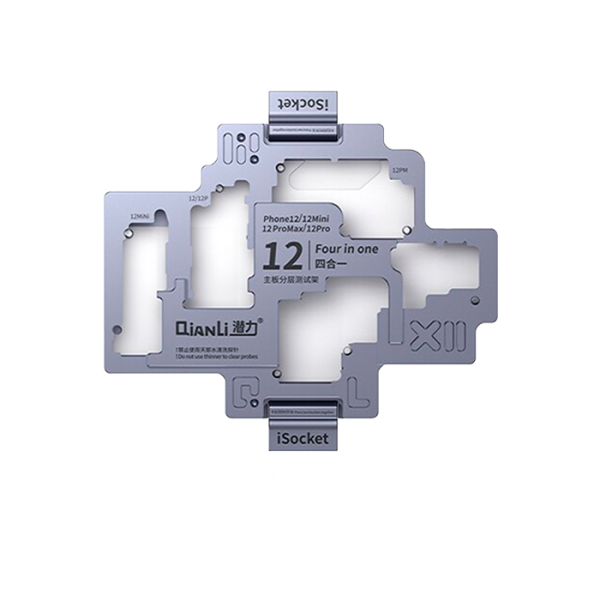 ISocket Compatible Con IPhone 12 / 12 Pro / 12 Pro Max / 12 Mini (4 En 1) (Qianli)