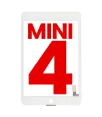 Mica Tactil para iPad Mini 4 (Aftermarket: AM Plus) (Blanco)