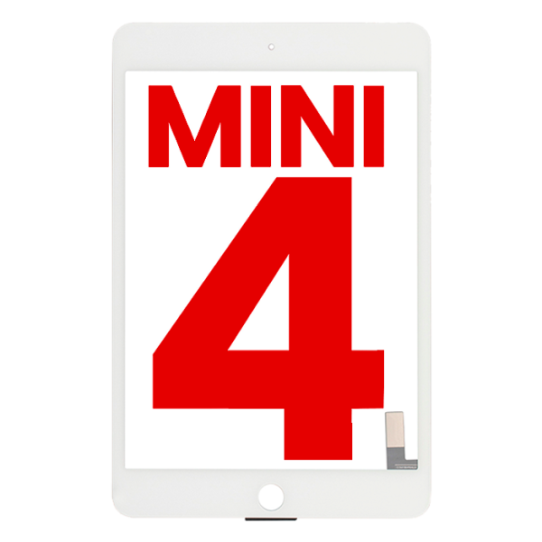 Mica Tactil para iPad Mini 4 (Aftermarket: AM Plus) (Blanco)