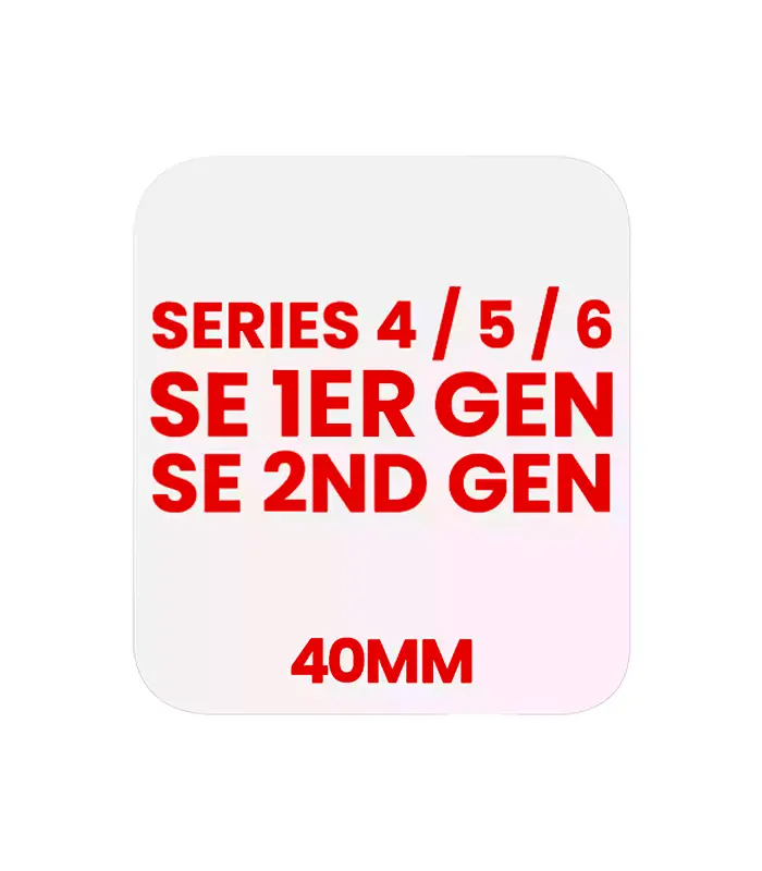 OCA para Apple Watch Serie 4 _ 5 _ SE (1a _ 2da Generación) _ Serie 6 (40 MM) OCA para Apple Watch Serie 4 / 5 / SE (1a / 2da Generación) / Serie 6 (40 MM) - Imagen 1