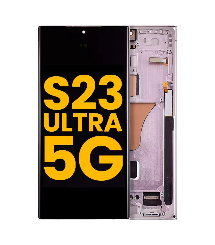 Pantalla OLED para Samsung Galaxy S23 Ultra con marco (Lavanda) (Premium) 0 Pantalla OLED para Samsung Galaxy S23 Ultra con marco (Lavanda) (Premium) - Imagen 1