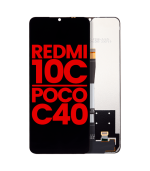 Pantalla LCD (Sin Marco) para Xiaomi Redmi 10C / Xiaomi Poco C40 (Aftermarket: AM Plus)