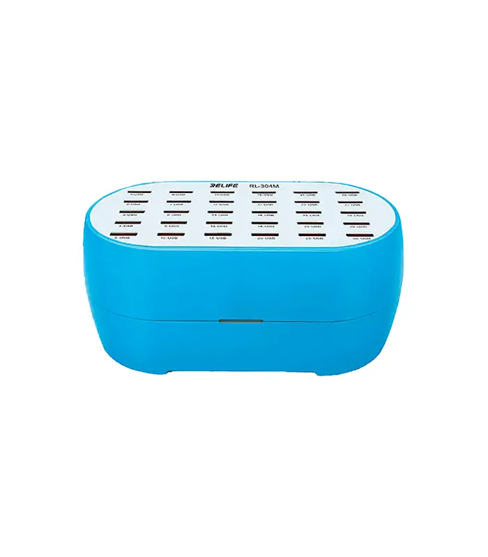 Puerto de carga ReLife RL-304M (30 conectores USB) Alta Potencia 160W Hub de carga (Sunshine) Puerto de carga ReLife RL-304M (30 conectores USB) Alta Potencia 160W Hub de carga (Sunshine) - Imagen 1