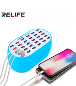 Puerto de carga ReLife RL-304M (30 conectores USB) Alta Potencia 160W Hub de carga (Sunshine) - Imagen 5