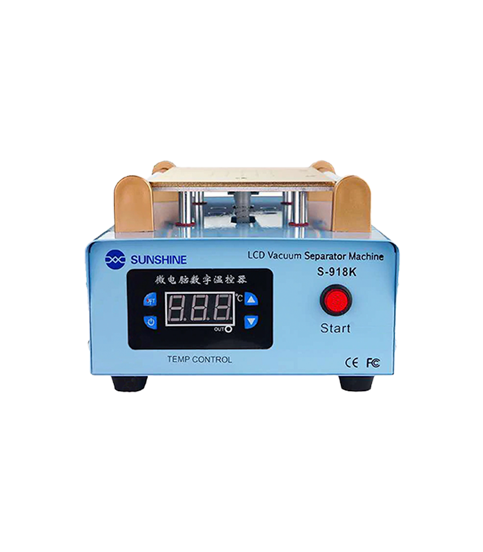 Separadora De Pantallas LCD Con Bomba De Vacío Incorporada (S-918K) (110V) (Sunshine) Separadora De Pantallas LCD Con Bomba De Vacío Incorporada (S-918K) (110V) (Sunshine) - Imagen 1