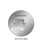 Stencill de Pantalla Compatible Con IPhone 11 A 13 Pro Max - Imagen 2