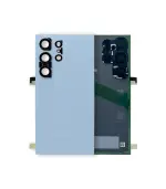 Tapa Trasera Con Lente De Cámara Para Samsung Galaxy S24 Ultra (Service Pack) (Azul Titanio) (Original)